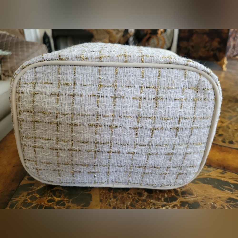 Chic Tweed Cosmetic Bag - Picture 3 of 5
